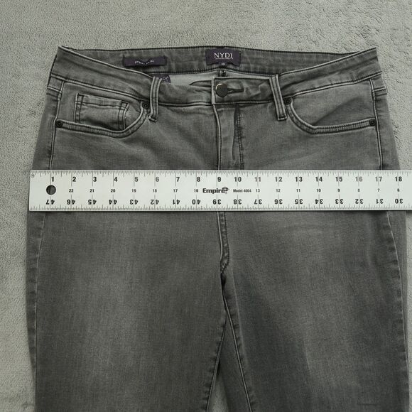 Not Your Daughters Jeans NYDJ Women's 10 Mid-Rise Sheri Slim Straight 29" Inseam - Picture 6 of 16